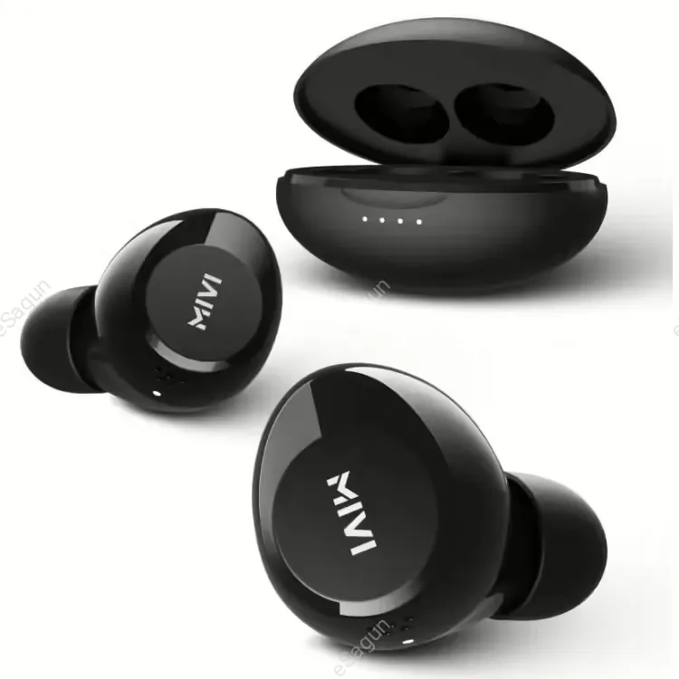 Mivi DuoPods K1 compact earbuds, AI-ENC,TWS with 42H Playtime, Deep Bass, Bluetooth Headset ( In the Ear)