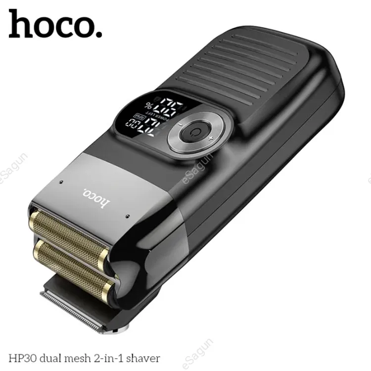 Hoco HP30 Double Mesh Electric Shaver Adjustable Speed In 3 Levels