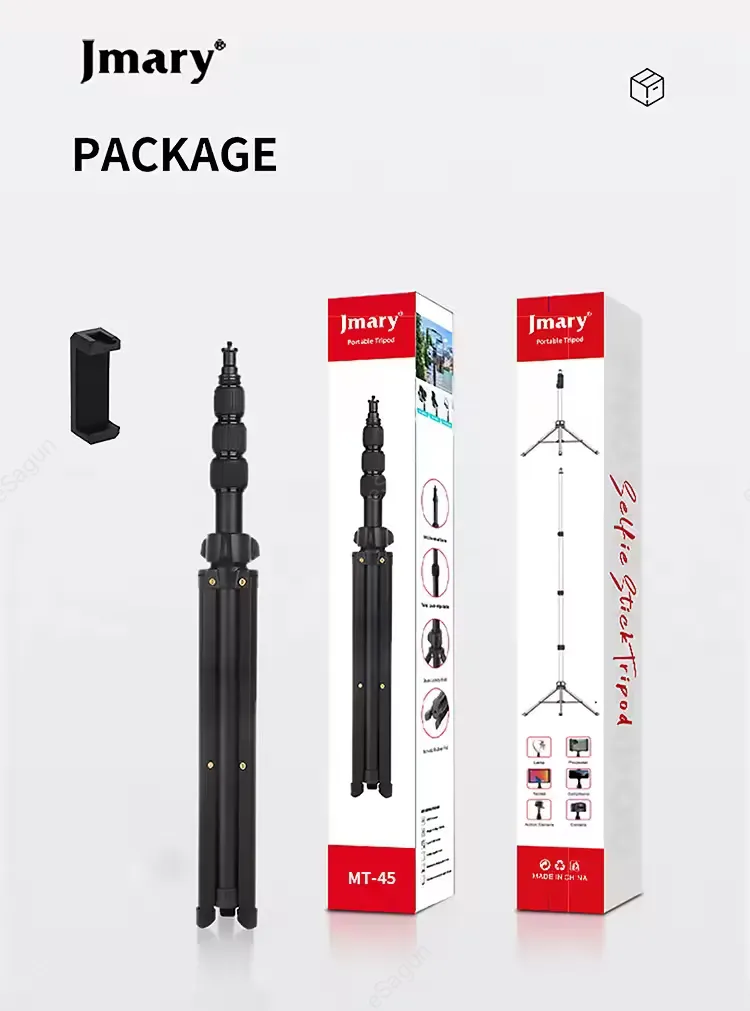 Jmary MT-45 adjustable tripod for phone and camera