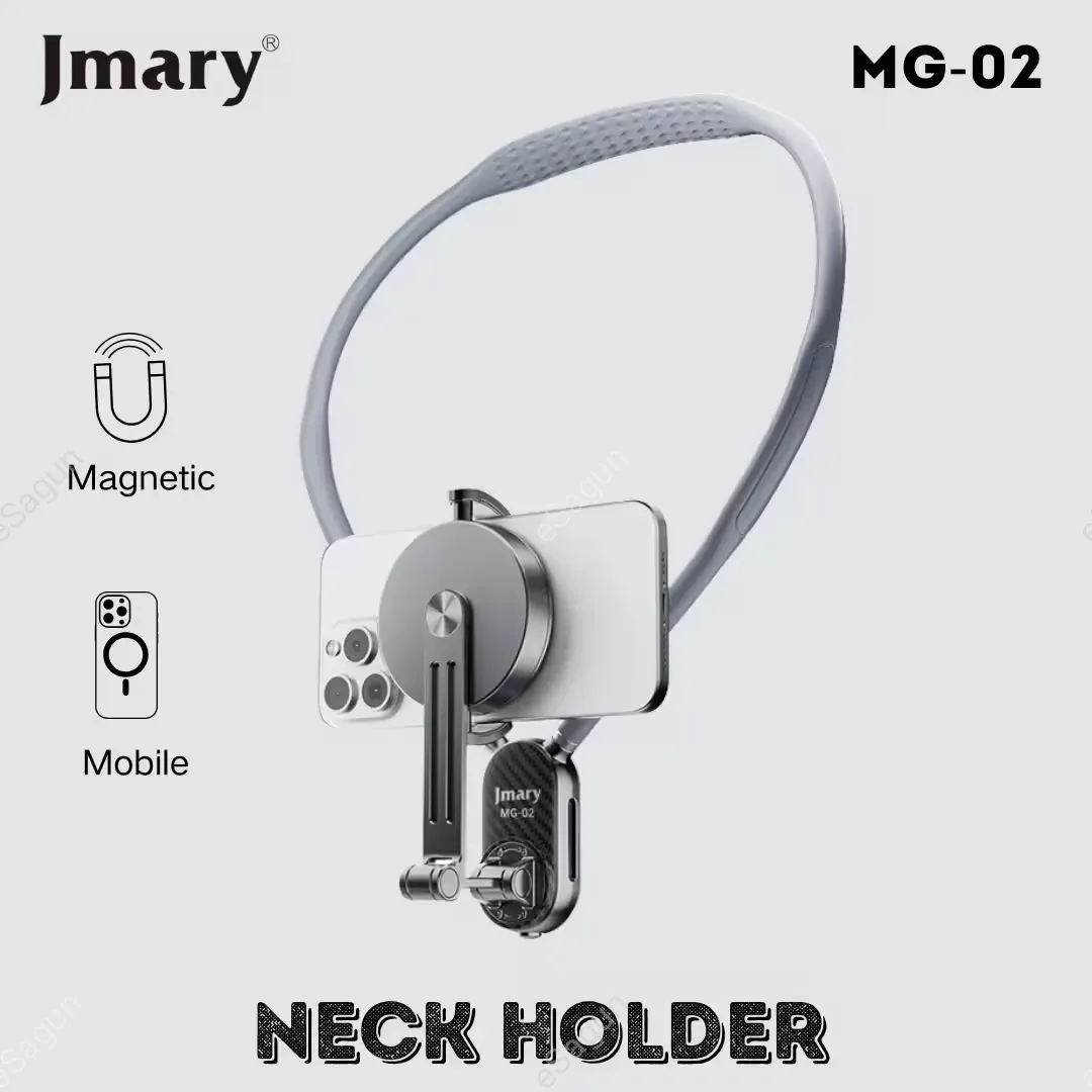 Jmary MG‑02 Magnetic Neck Phone Holder