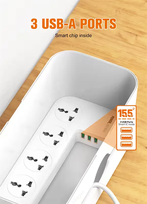LDNIO SN5311 Smart Power Socket Storage Box