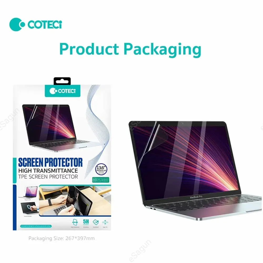 COTECi HD Eye Protection Protective Film For Macbook