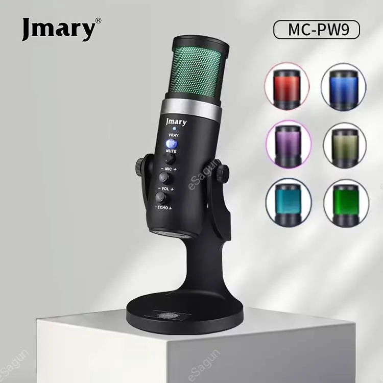 Jmary MC PW9 Microphone For Broadcast, Podcast, Recording