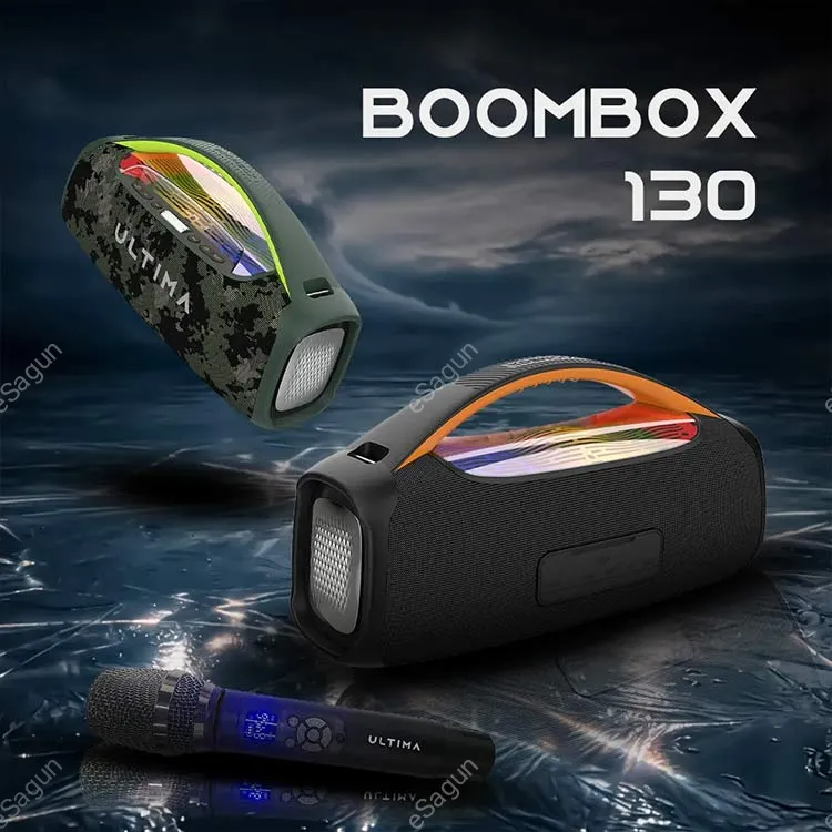 Ultima Boombox 130 Karaoke Speaker Price in Nepal | 120W Party Speaker with UHF Mic
