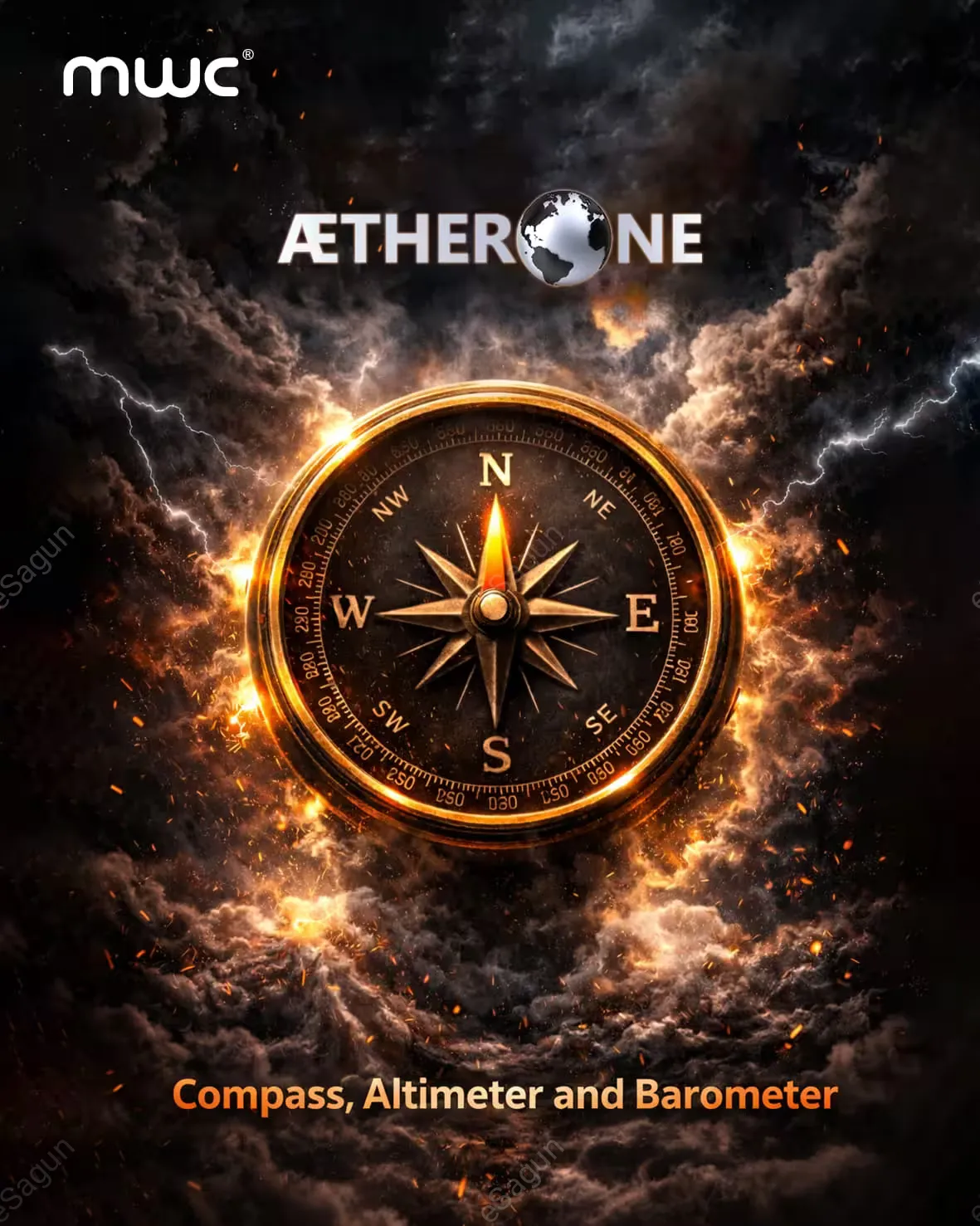 MWC AetherOne Watch Pro BT 5.3 smartwatch price in Nepal