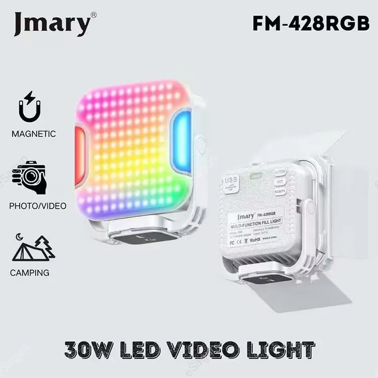 Jmary FM-428RGB Portable RGB Video Fill Light