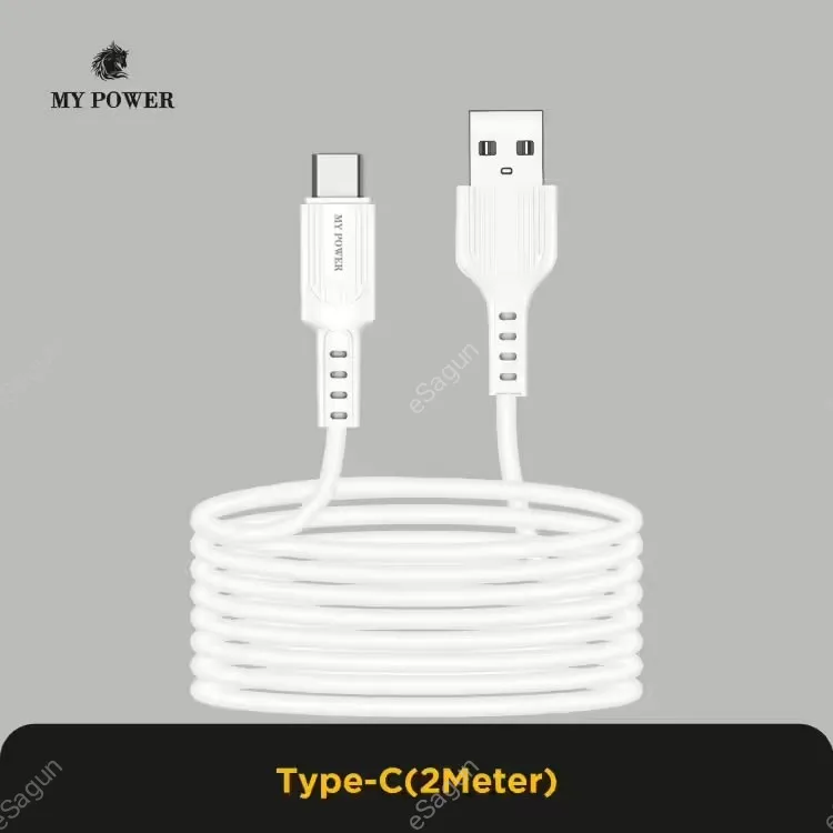 My Power Soft Data Cable Type-C MD08 2 Meters
