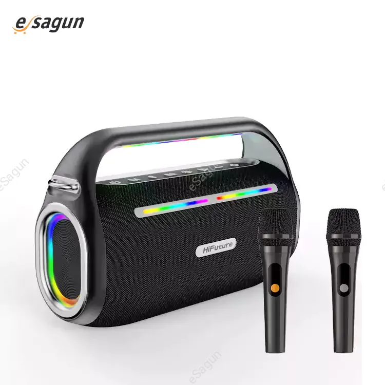 HiFuture MusicBox 100 | TWS Karaoke Bluetooth Speaker | 70W Output | Built-In-Powerbank | RGB Lighting