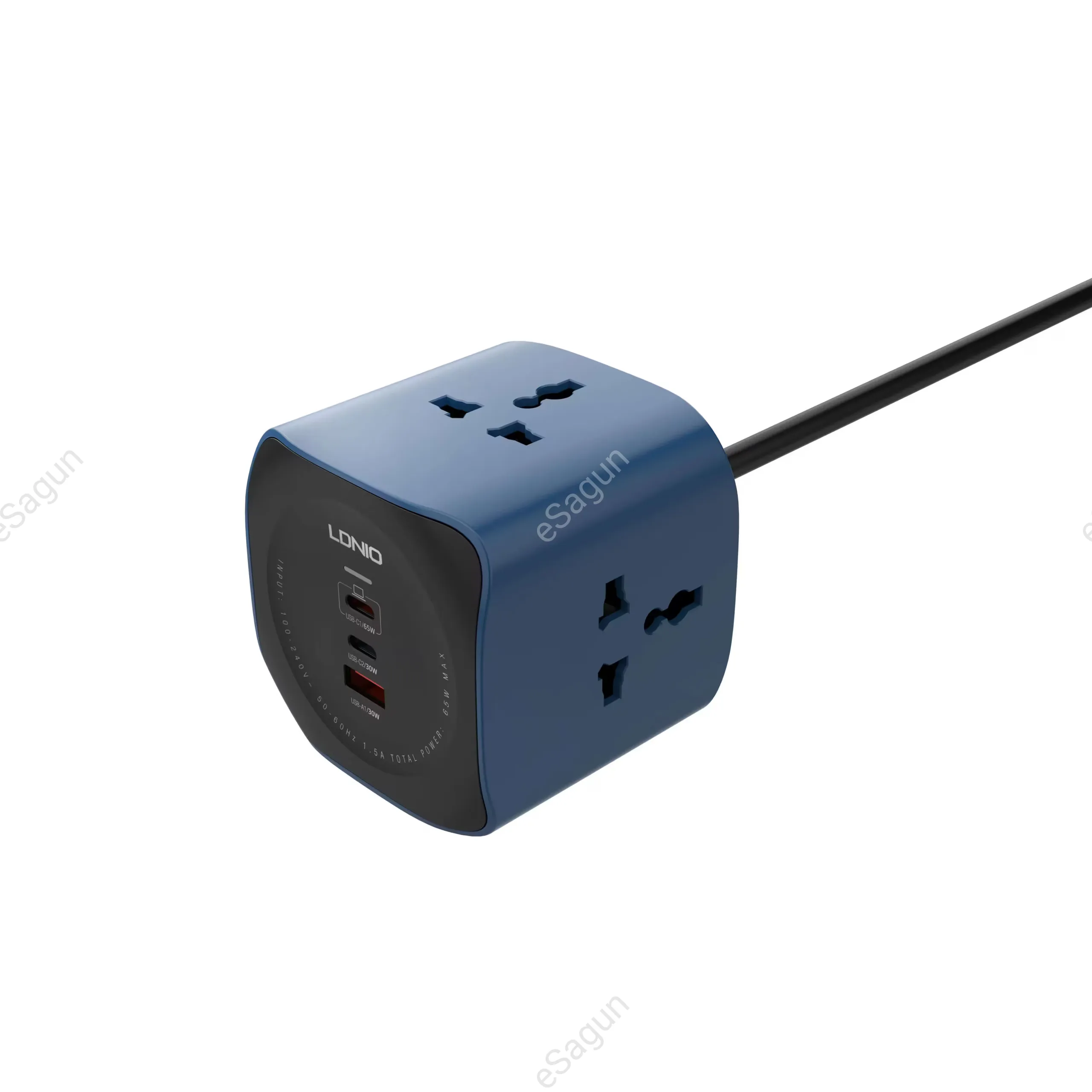 LDNIO SC3319 65W Desktop Charger 6-in-1 Power Socket Adapter Nepal