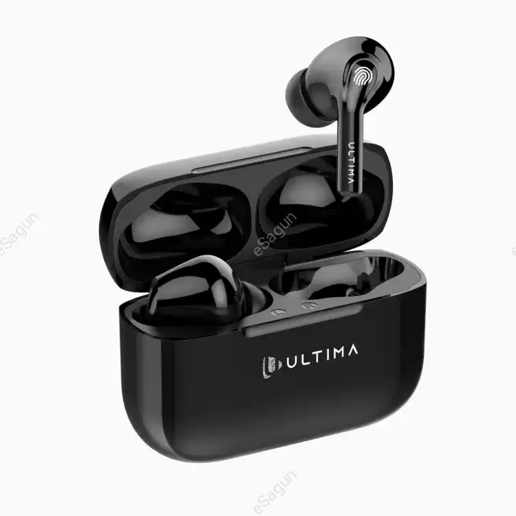 Ultima Atom 320 Wireless Earbuds With Massive Playback Of Upto 17 Hour IPX5 Water Type C Interface With Game Mod