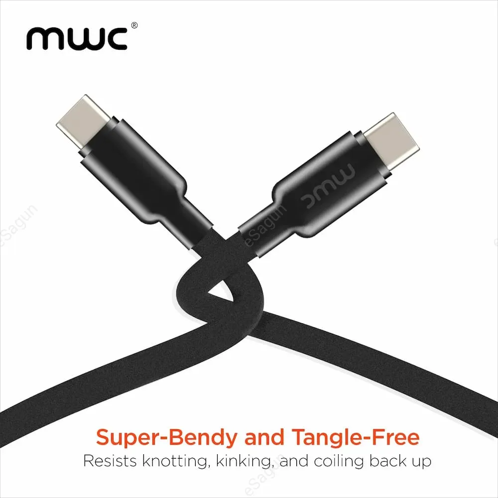 MWC Quantum QCC100 USB-C to USB-C Cable