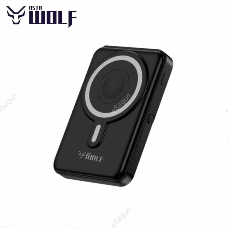 Asta Wolf Zippy Magnetic Wireless Power Bank 10000mAh