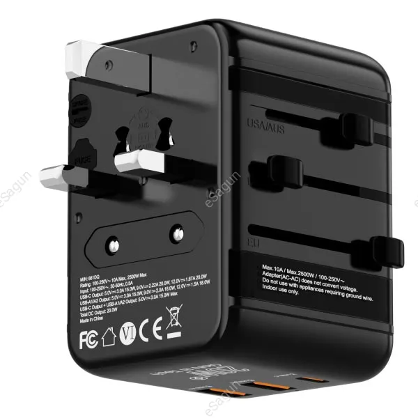 Travel adapter Proove Trip 20W