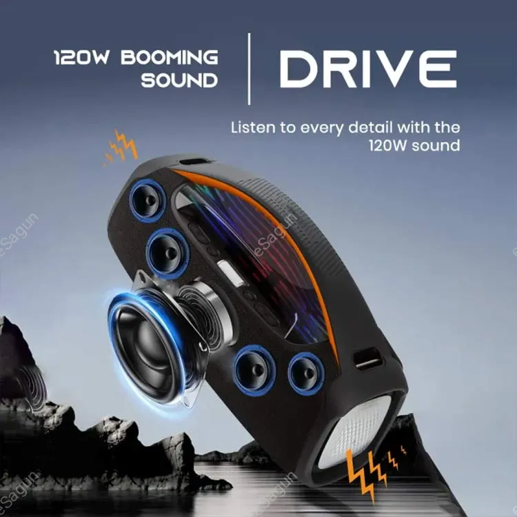 Ultima Boombox 130 Karaoke Speaker Price in Nepal | 120W Party Speaker with UHF Mic