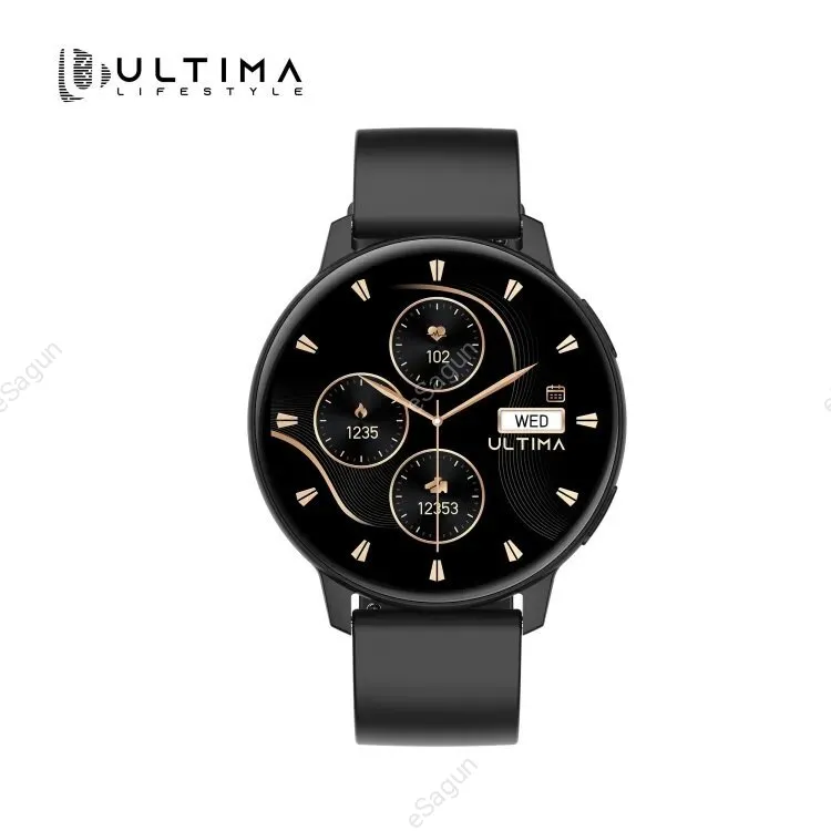 Ultima Watch Circle| 1.43" Amoled Display |BT Calling Smartwatch| IP68 Waterproof| Zinc Alloy Metal Frame Smart watch