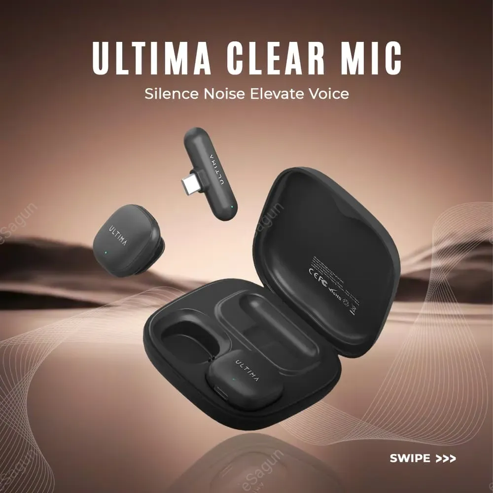 Ultima Clear Mic Type-C Wireless Microphone