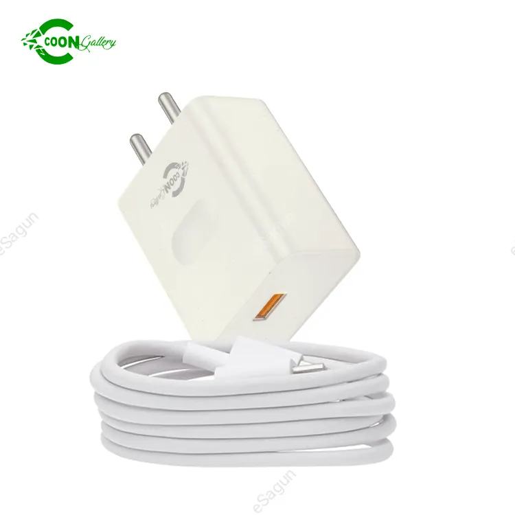 COON CO1122 USB Super Fast Charging Travel Adapter With USB  To USB C Cable