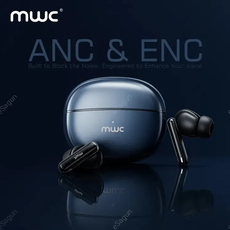 Coolpods Pro TWS Earbuds with ANC, ENC, 40ms Game Mode, 40H Playtime & Free Cover Case.