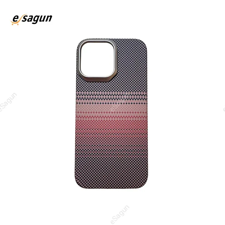 For iPhone 11 Luxury Carbon Fiber Magsafe Wireless Charging Hard Case