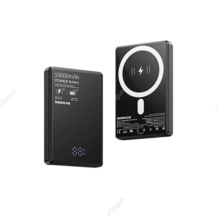 Remax Vocard Pro Series RPP109 10000mAh 20W PD Plus 15W Wireless Magnetic Powerbank