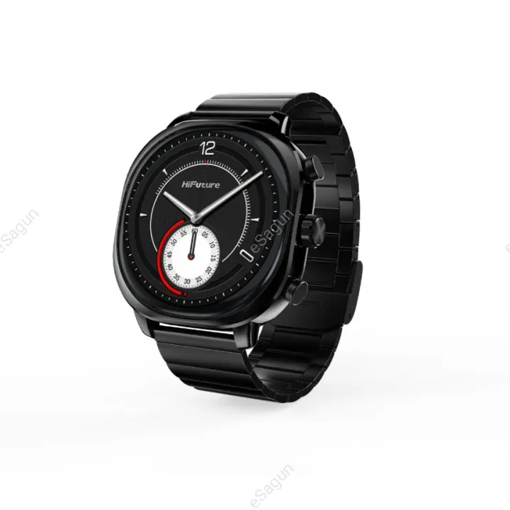 HiFuture AIX Smartwatch | 1.43 Inch Amoled Display | 1 ATM Water Resistant | 10 Days Battery Life | AI Enhanced Health Monitoring