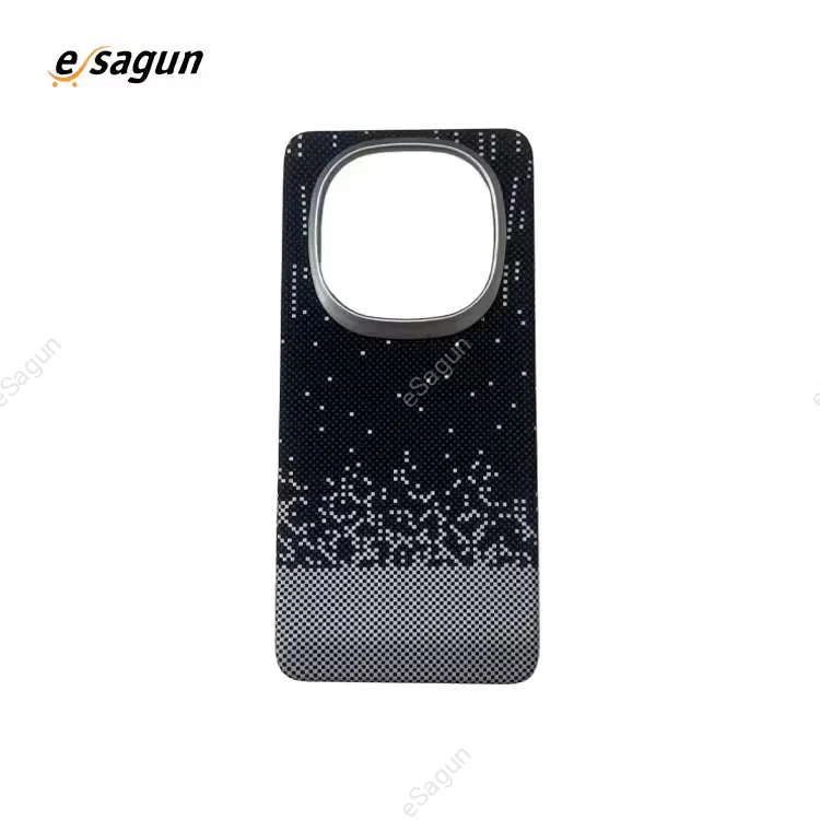 For Redmi Note 14 Pro Plus Carbon Fiber Magsafe Wireless Charging Hard Case